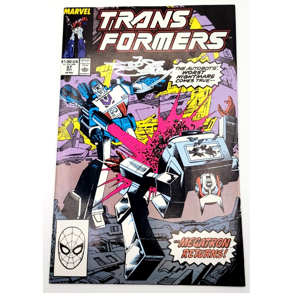 TRANSFORMERS #57 (1989)  /NM/  Jose Delbo SIGNATURE LOW PRINT RUN‎